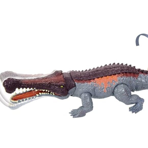 Mattel Other - Jurassic World Sarcosuchus Massive Biters Primal Attack Dinosaur Figure